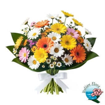 Bouquet di Margherite e Gerbere 